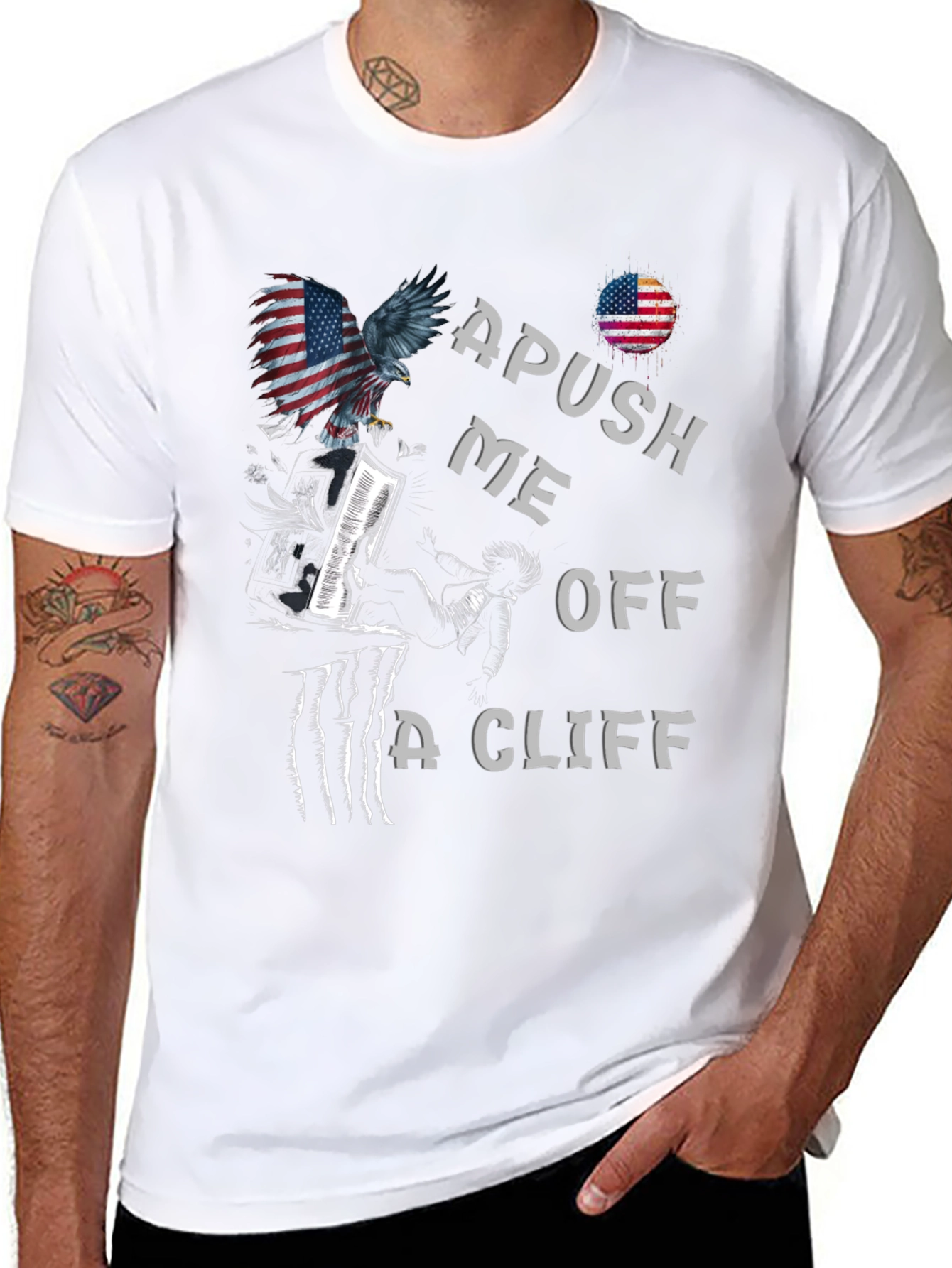 APUSH Me Off A Cliff Graphic Tee