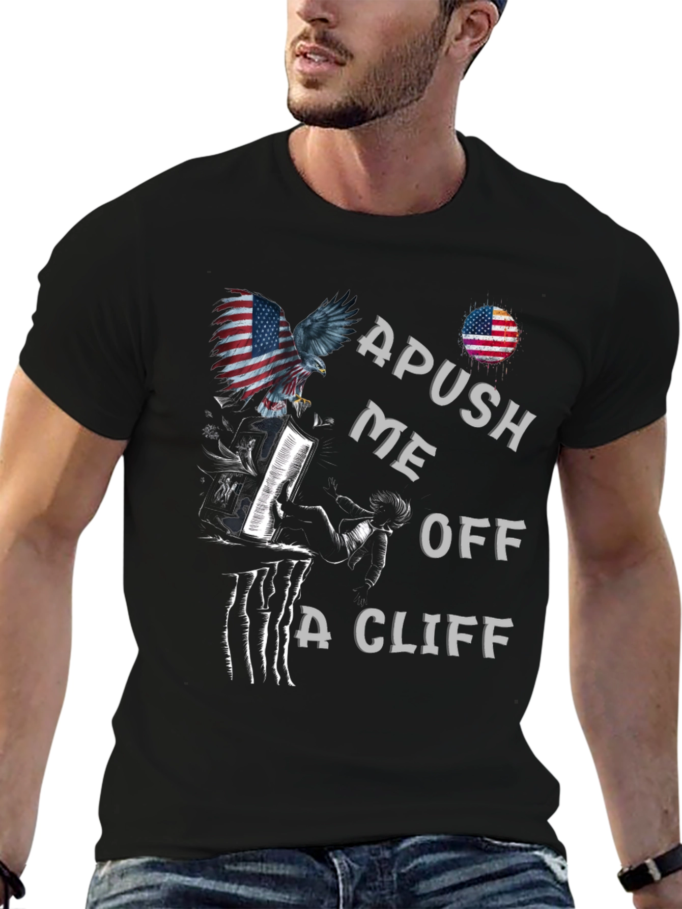 APUSH Me Off A Cliff Graphic Tee