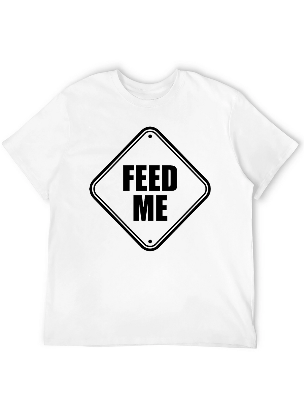 Feed Me Graphic T-Shirt - Black