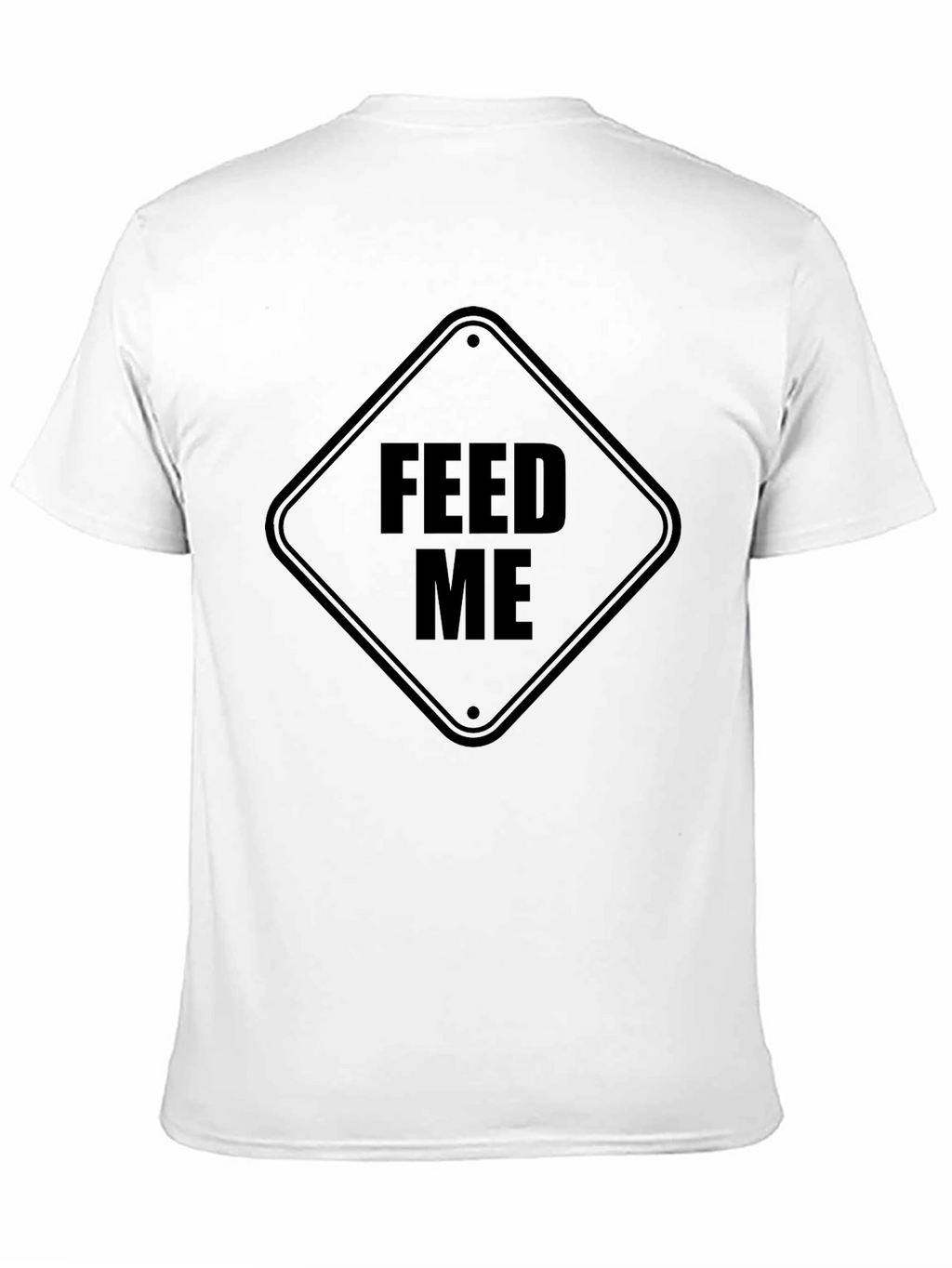 Feed Me Graphic T-Shirt - Black