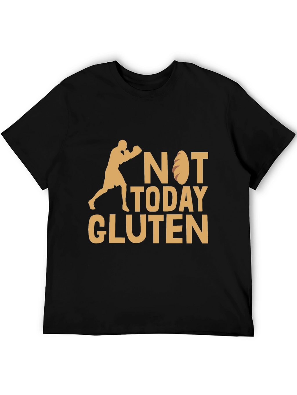 Not Today Gluten T-Shirt - Boxer Design
