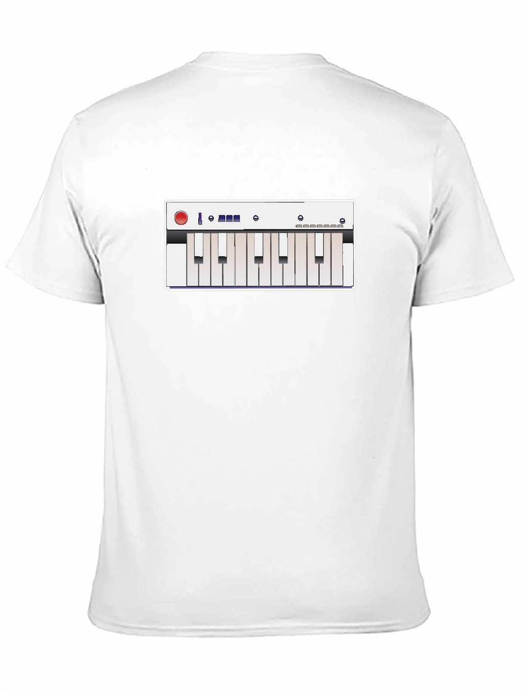 Synth Graphic Tee - Musicians Cool Black T-Shirt