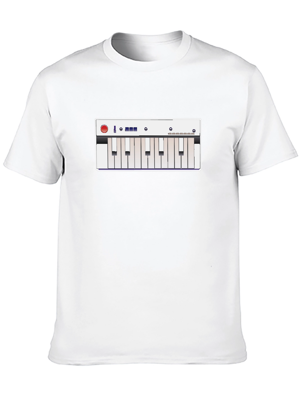 Synth Graphic Tee - Musicians Cool Black T-Shirt