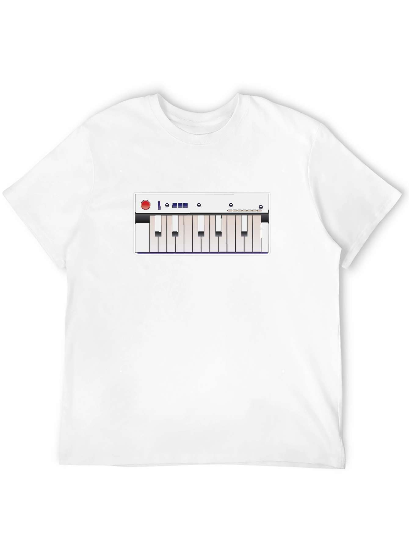 Synth Graphic Tee - Musicians Cool Black T-Shirt