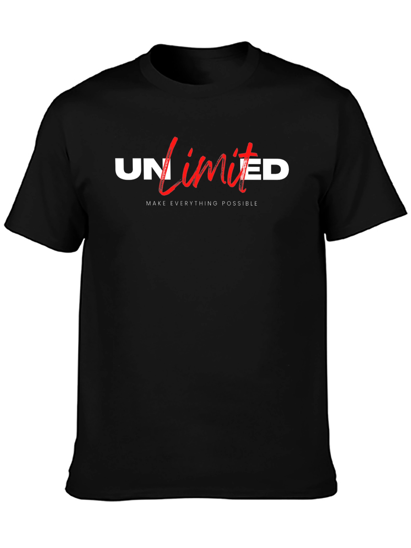 Unlimited Vision Black T-Shirt