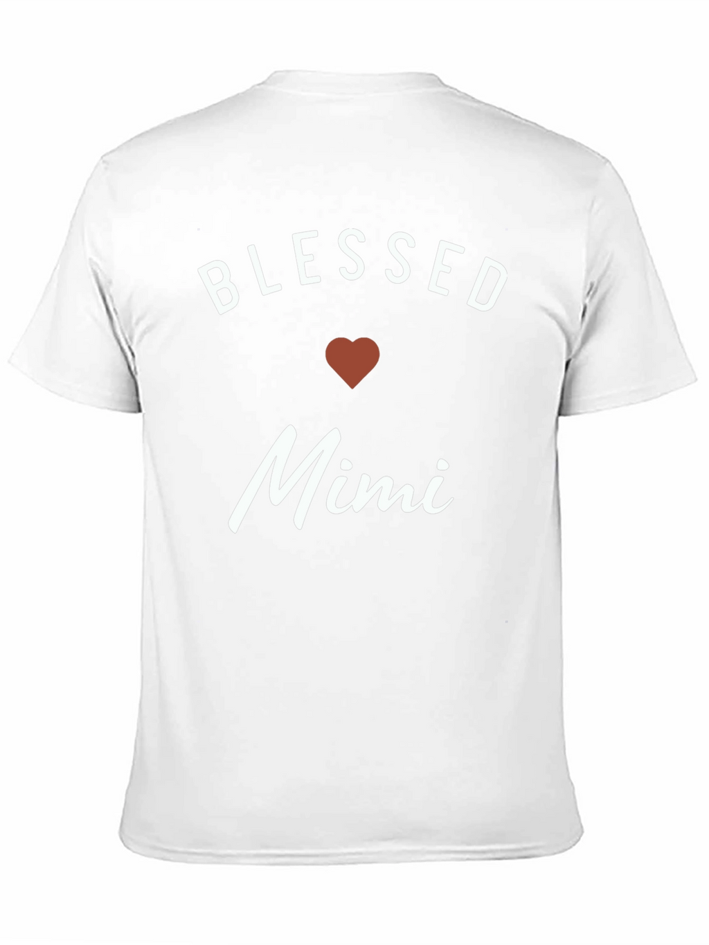 Blessed Mimi T-Shirt - Heart Graphic