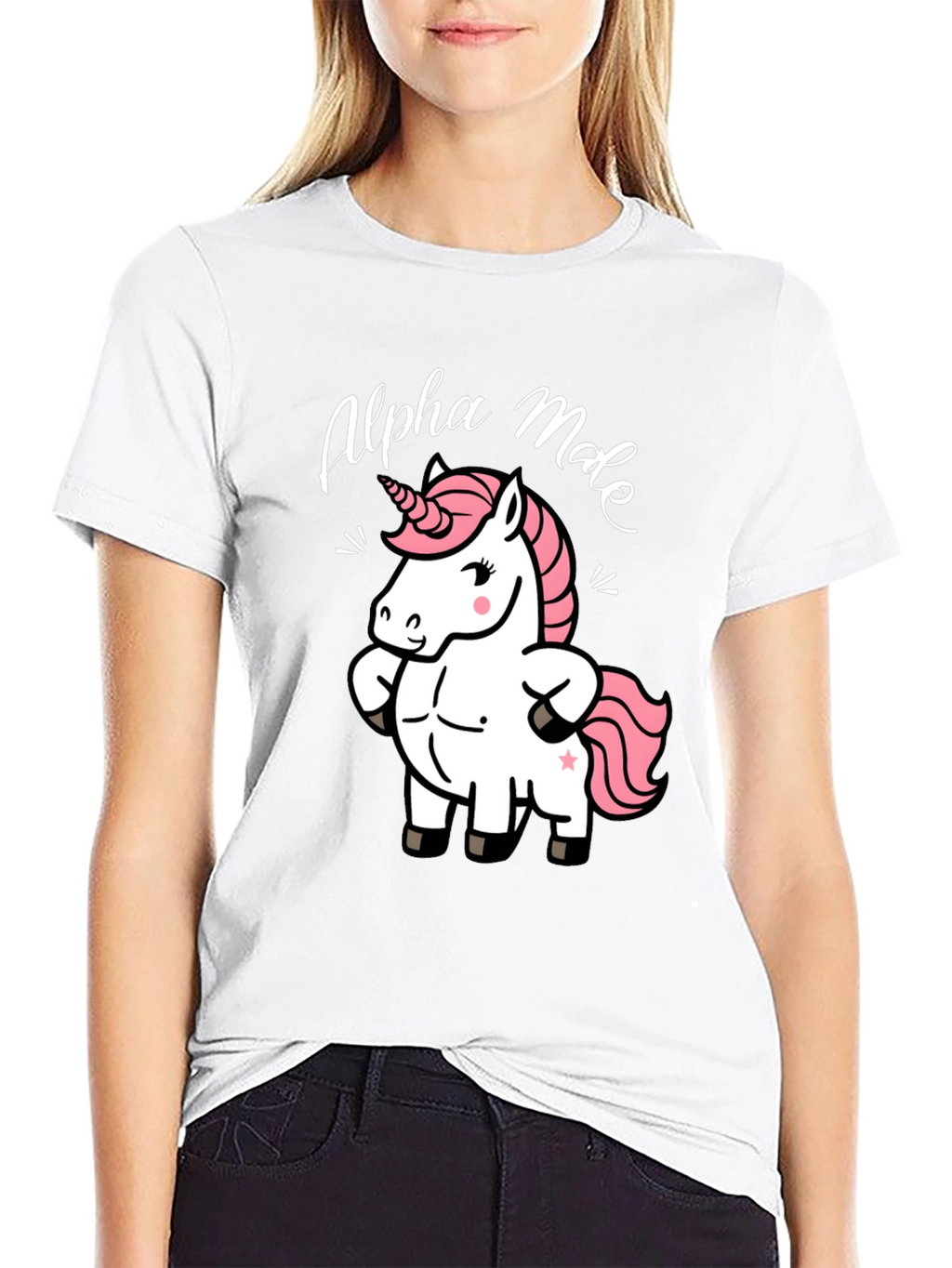Alpha Male Unicorn Graphic Tee