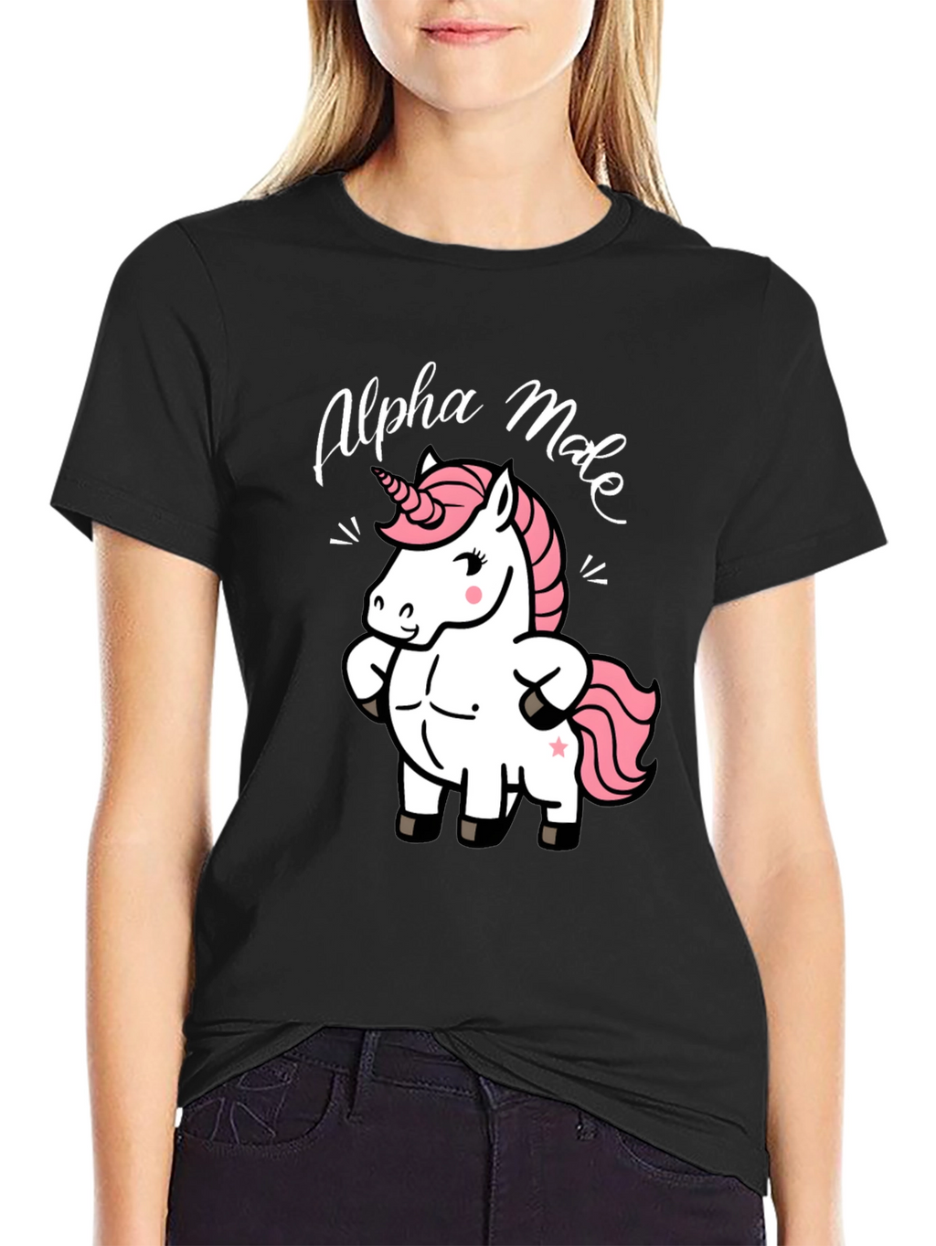 Alpha Male Unicorn Graphic Tee