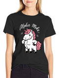 Alpha Male Unicorn Graphic Tee
