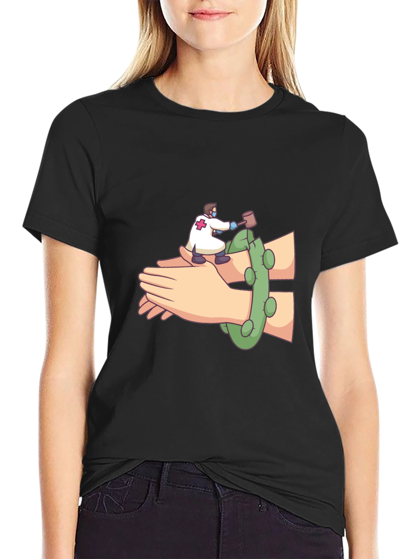 Doctor Breaking Virus T-Shirt