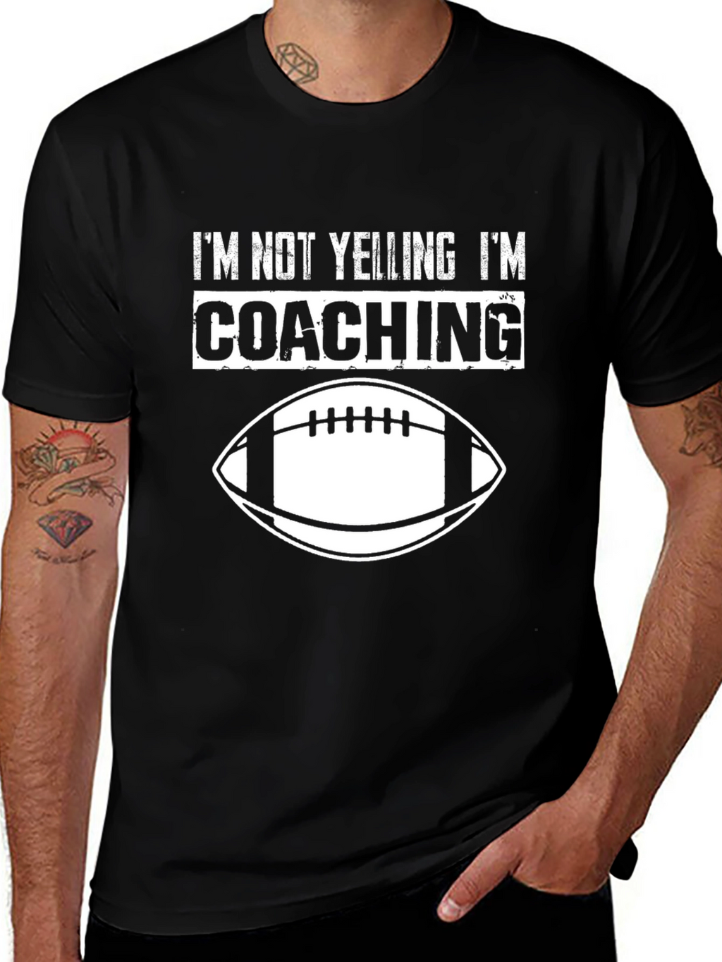 Im Not Yelling Im Coaching T-Shirt