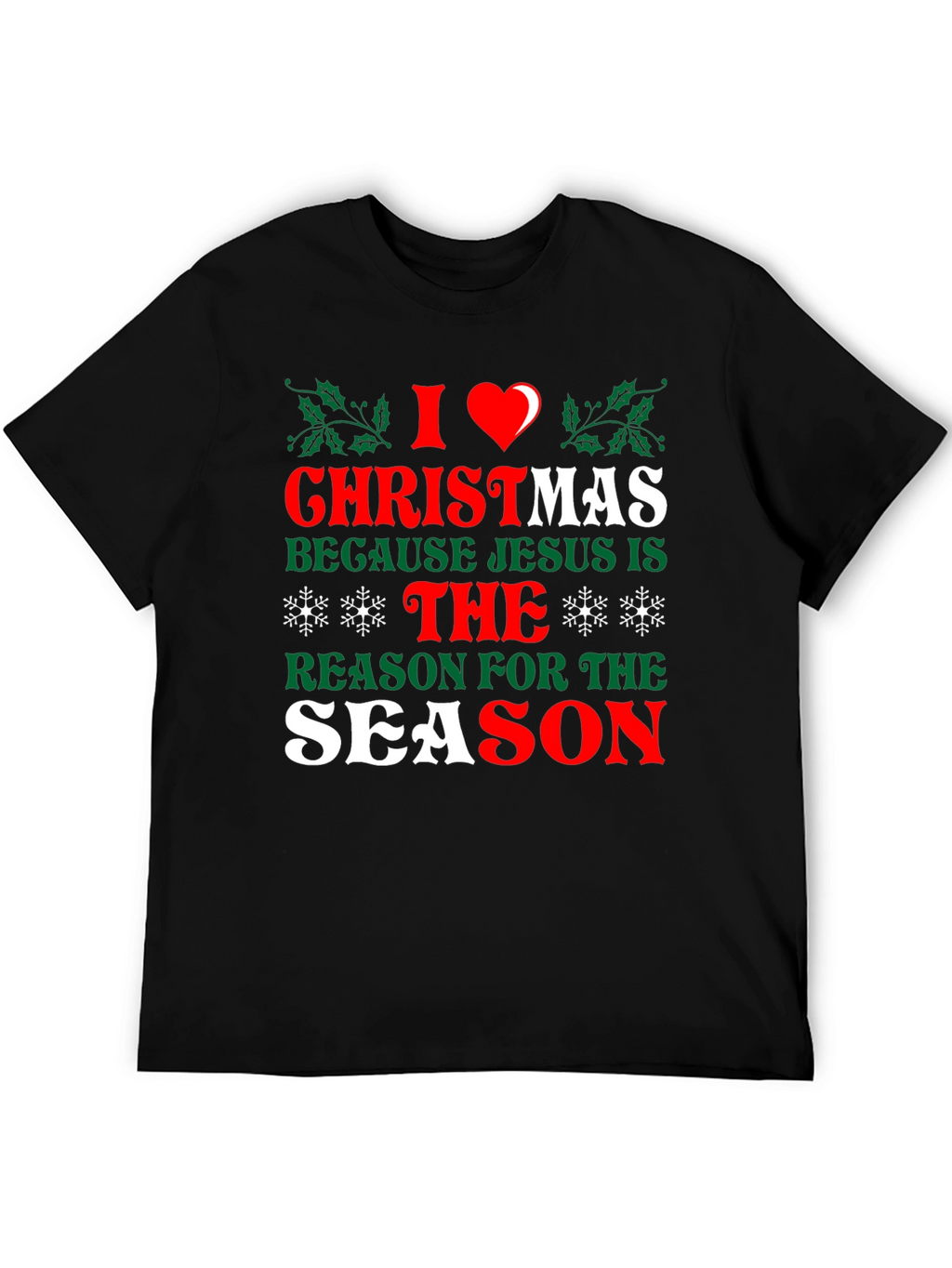 I Heart Christmas Graphic Tee