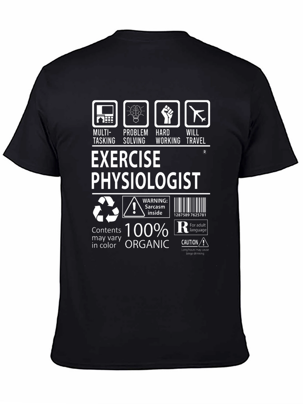 Exercise Physiologist Organic T-Shirt