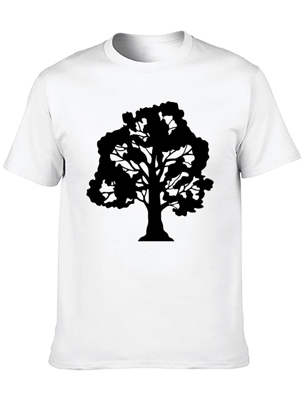Black Tree Graphic Tee - Stylish Nature Inspired Design