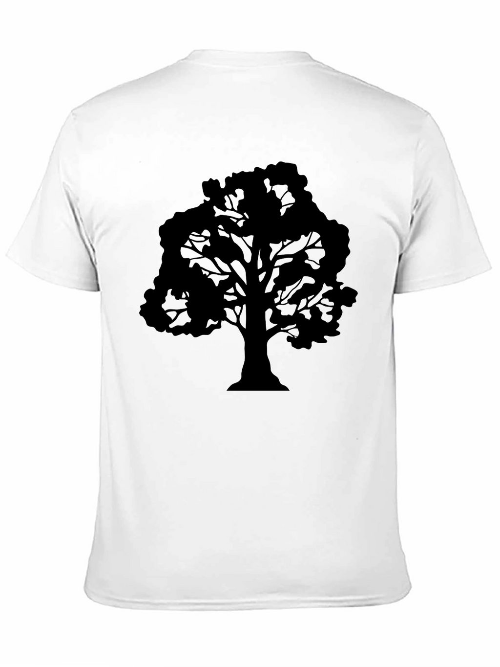 Black Tree Graphic Tee - Stylish Nature Inspired Design