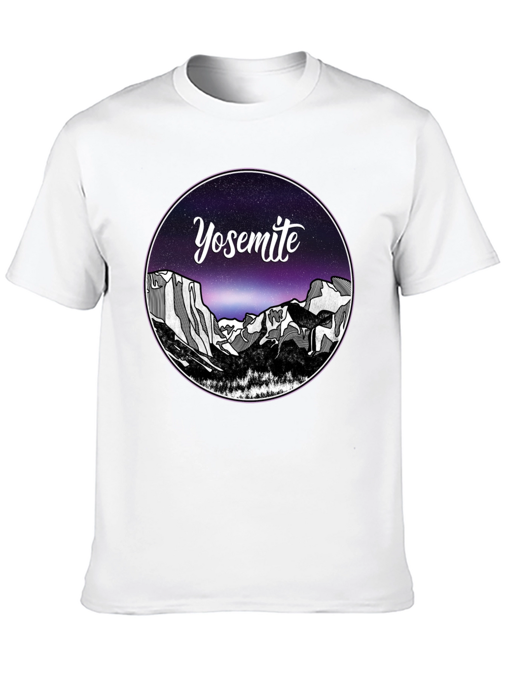 Yosemite Night Sky Graphic Tee