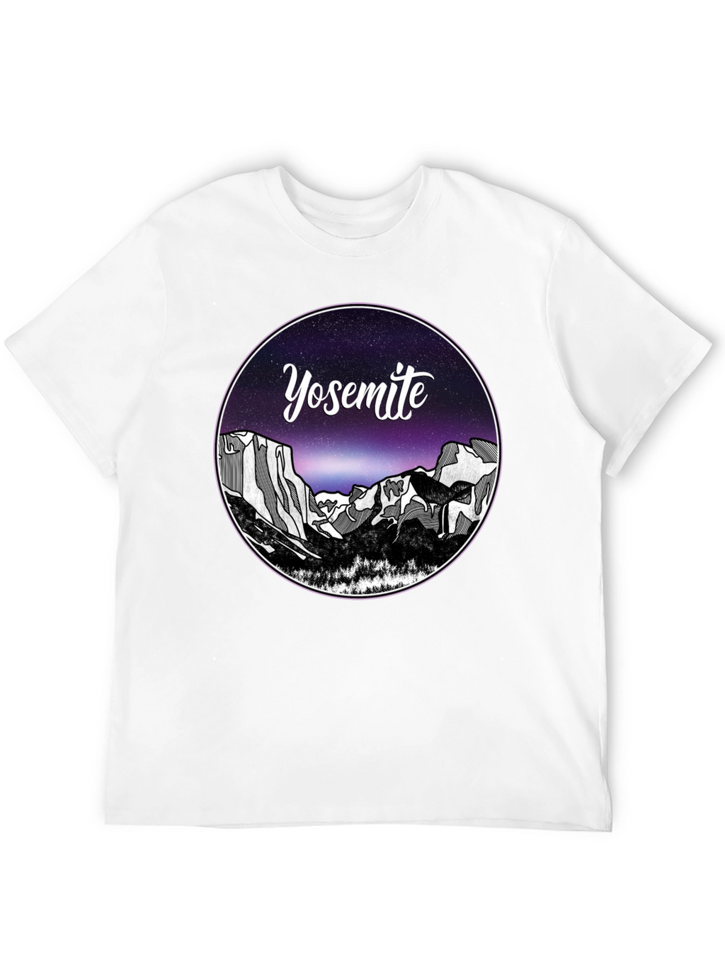 Yosemite Night Sky Graphic Tee