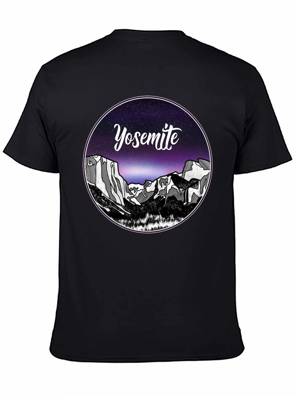 Yosemite Night Sky Graphic Tee