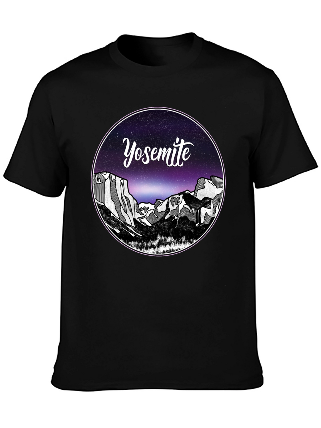 Yosemite Night Sky Graphic Tee