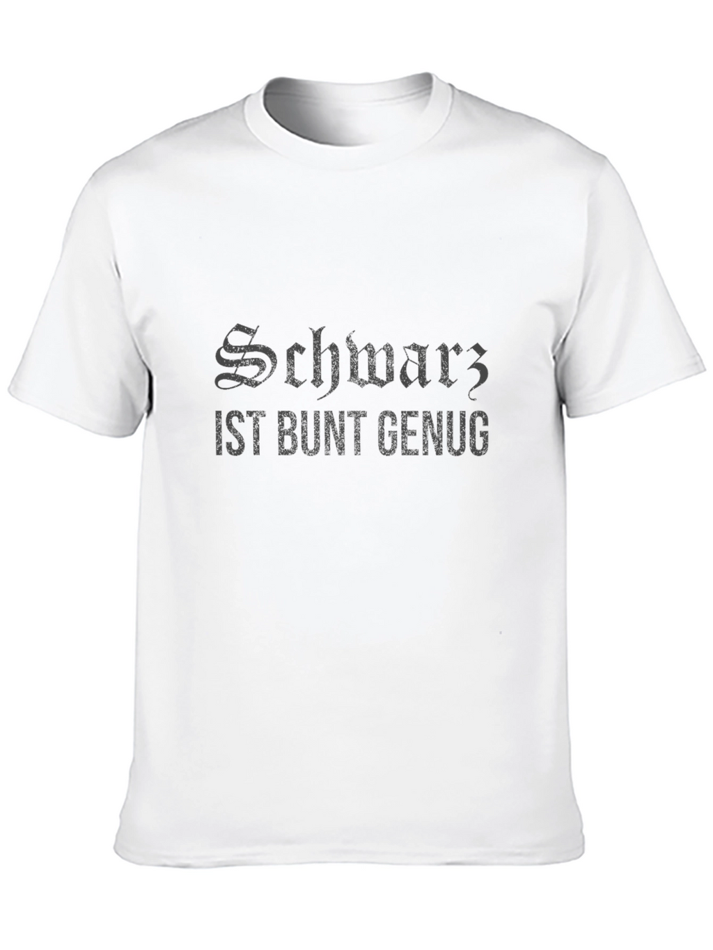 Schwarz Ist Bunt Genug Graphic T-Shirt