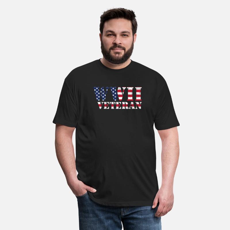 Ww2 Veteran American Flag World War Ii