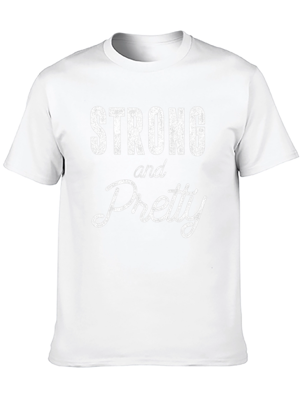 Strong and Pretty Graphic T-Shirt - Black