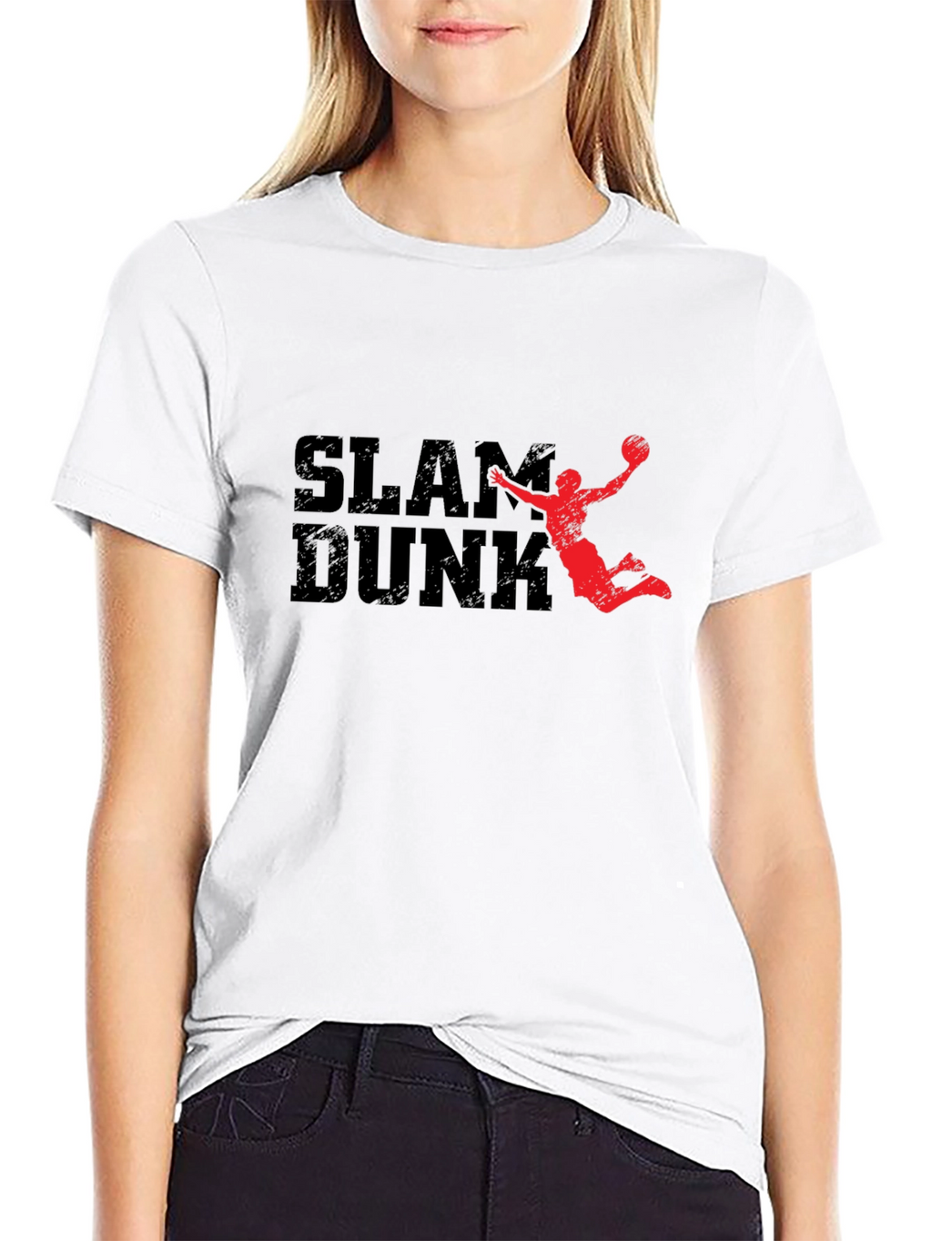 Slam Dunk Graphic Print T-Shirt