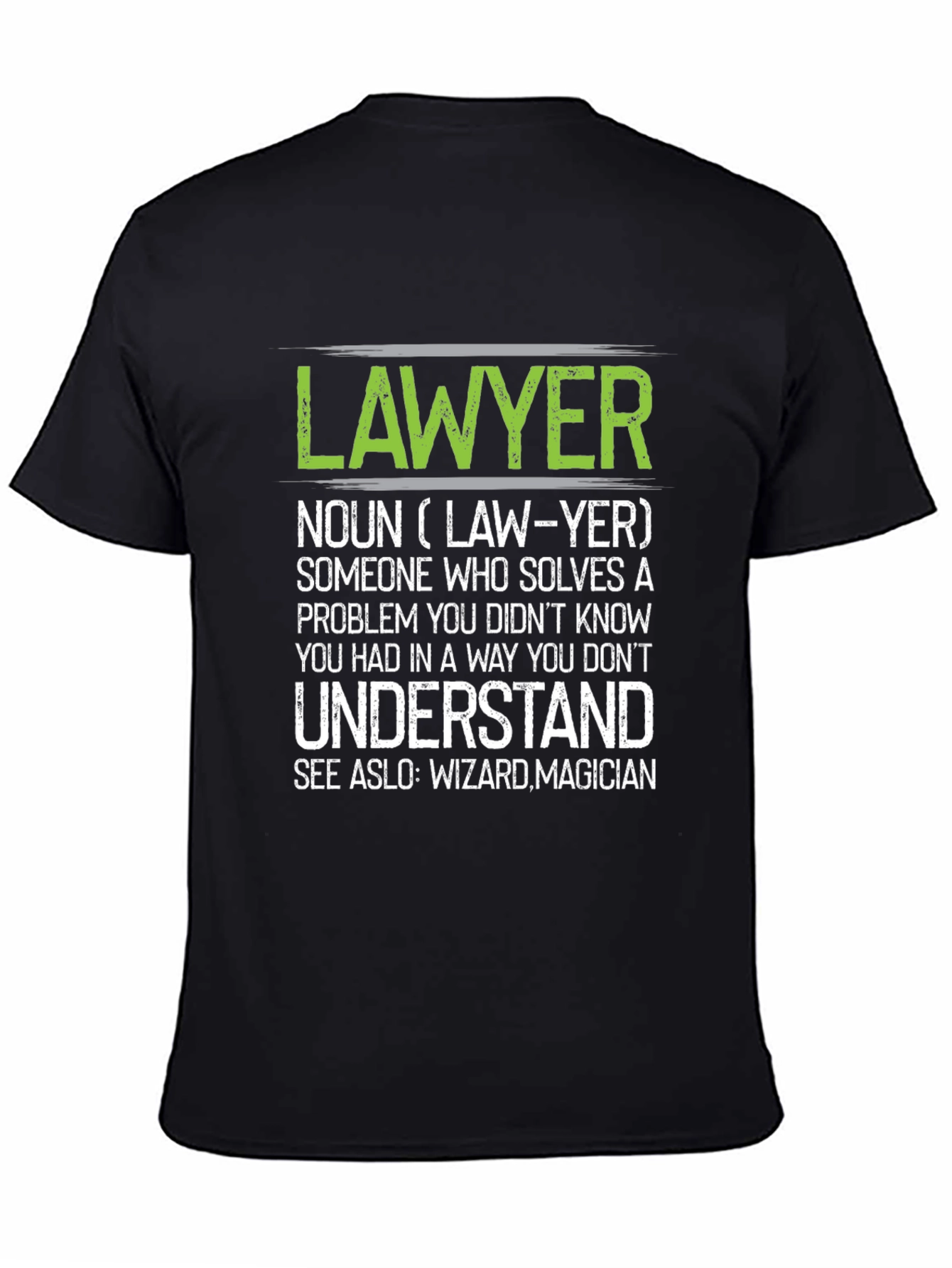 Lawyer Definition Graphic T-Shirt