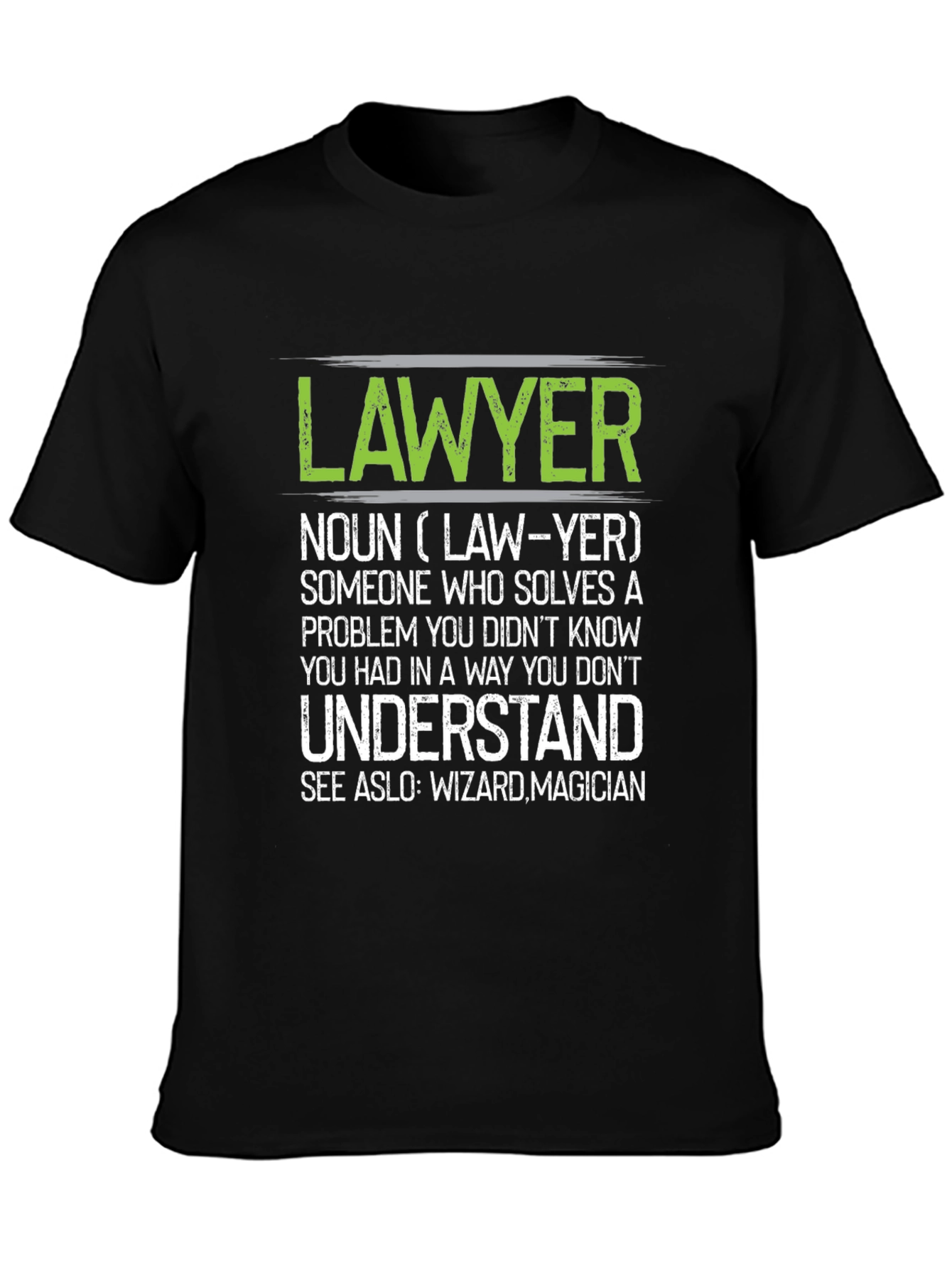 Lawyer Definition Graphic T-Shirt