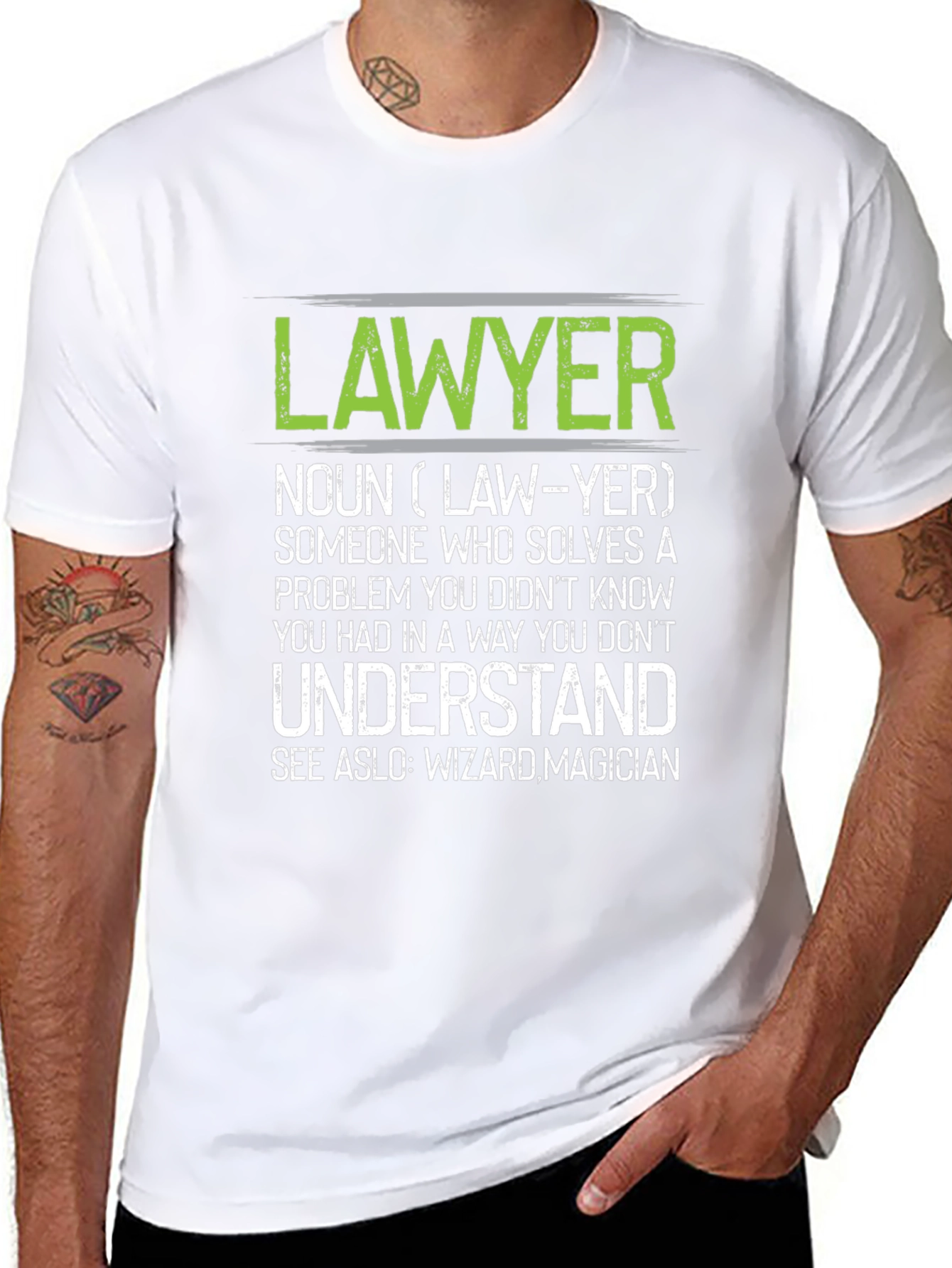 Lawyer Definition Graphic T-Shirt