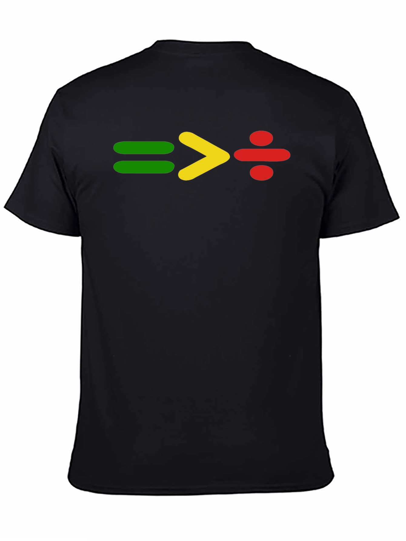 Equality Division Tee: Green Yellow Red Symbol Shirt