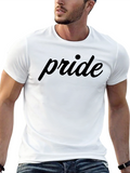 Pride Graphic Tee - Stylish Black T-Shirt