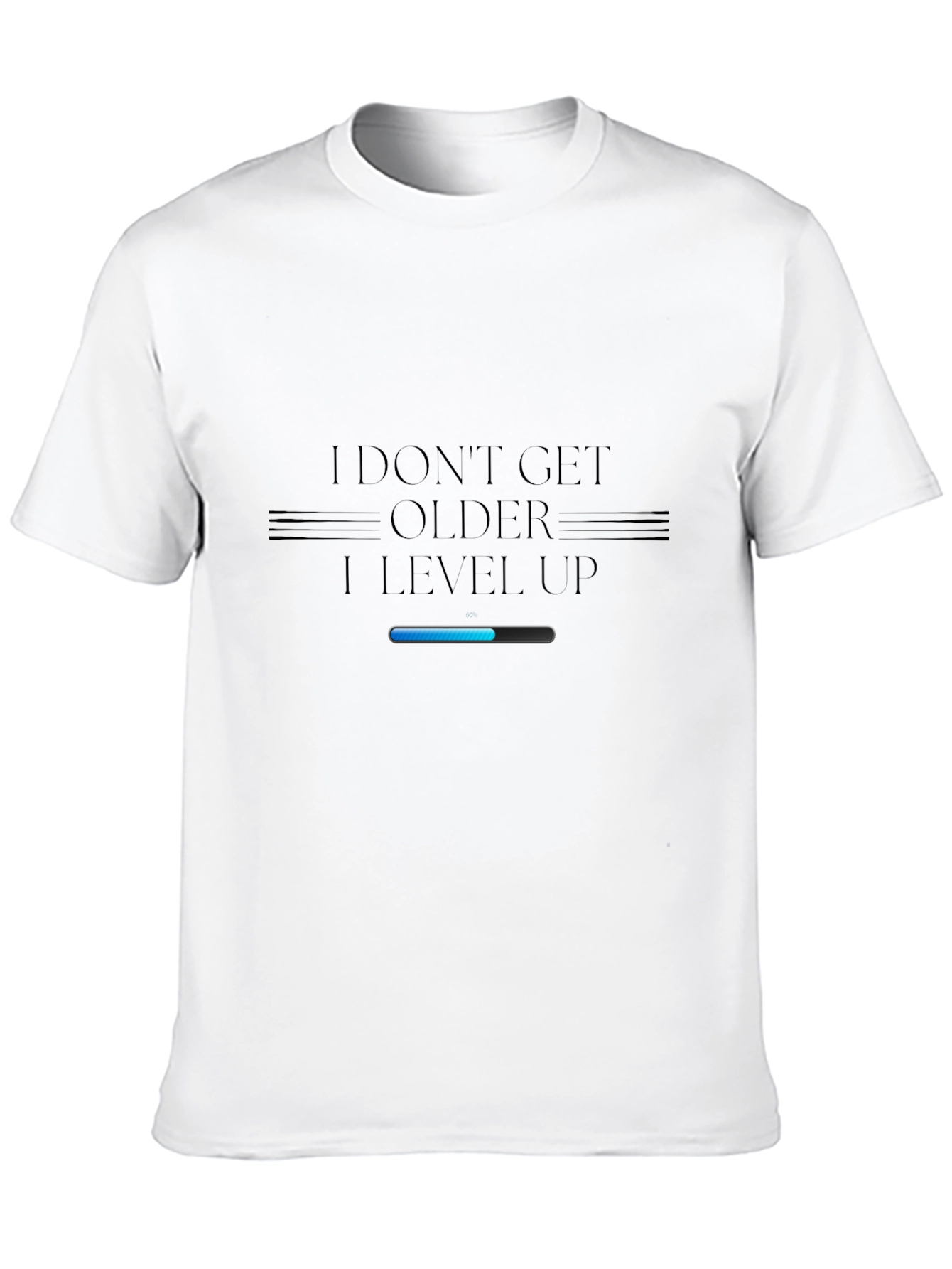 Level Up Black T-Shirt