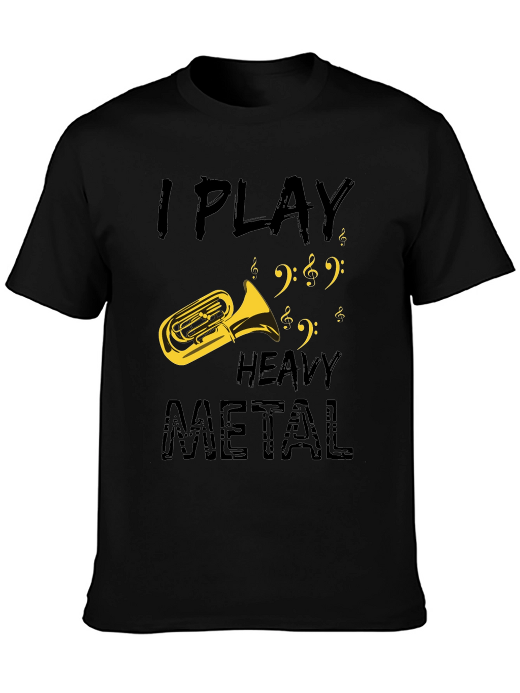 I Play Heavy Metal Tuba T-Shirt