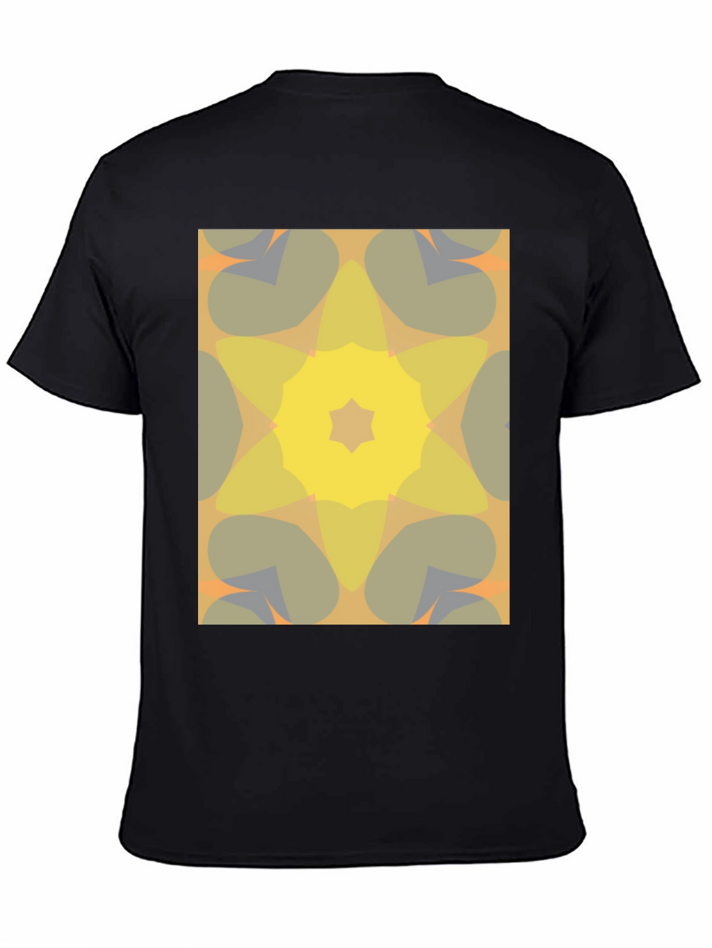 Abstract Geometric Print T-Shirt