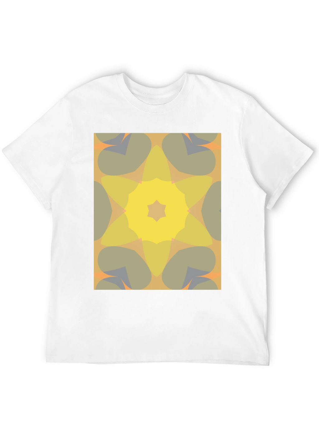 Abstract Geometric Print T-Shirt