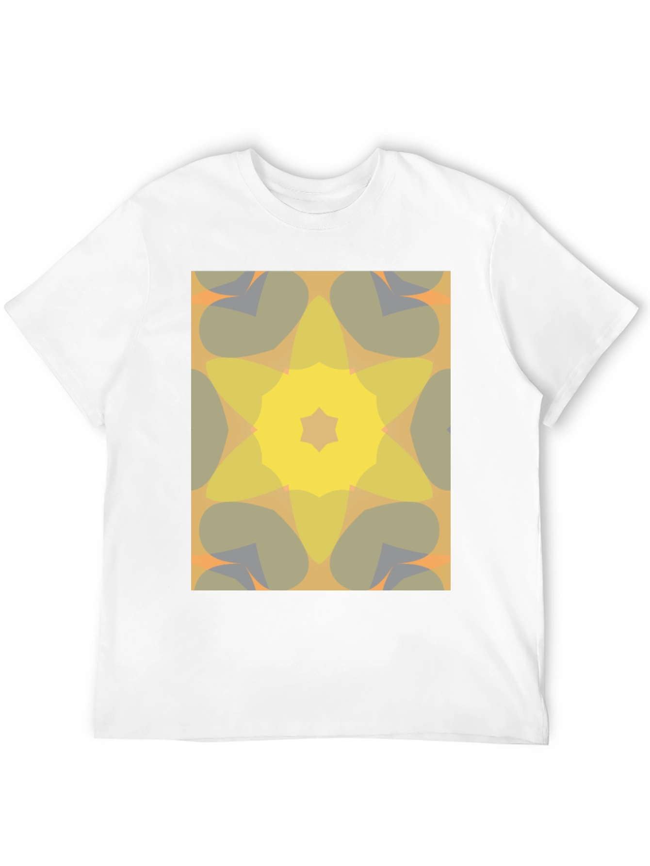 Abstract Geometric Print T-Shirt