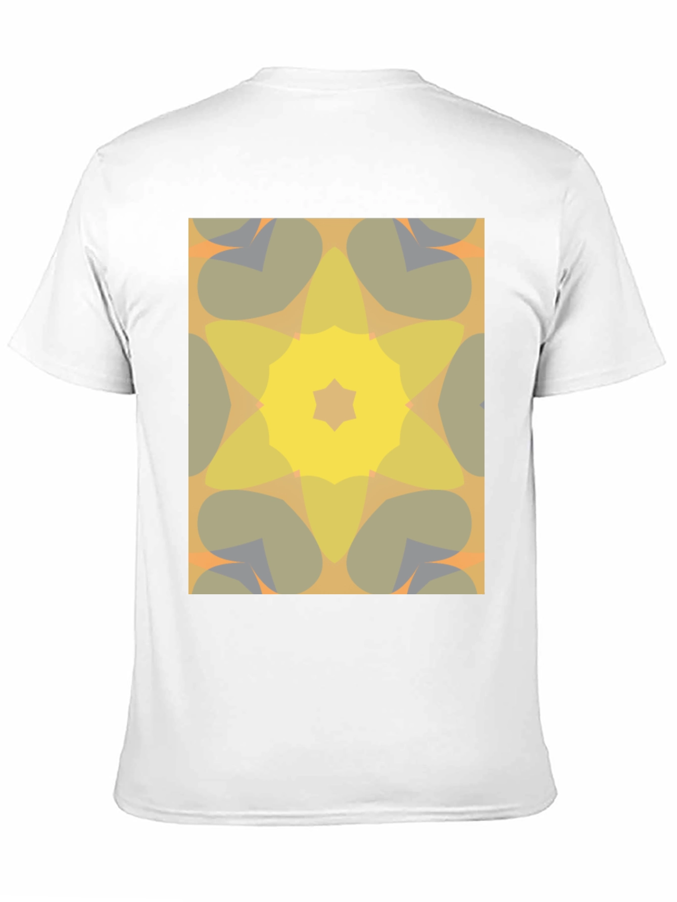 Abstract Geometric Print T-Shirt