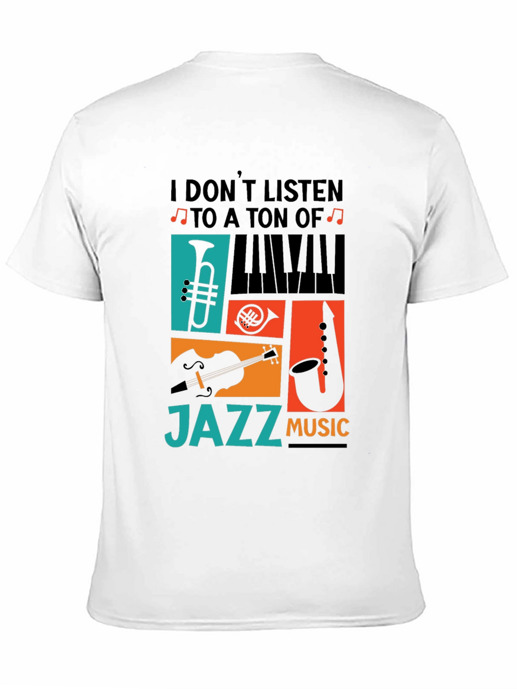 Jazz Music T-Shirt - Musician Apparel
