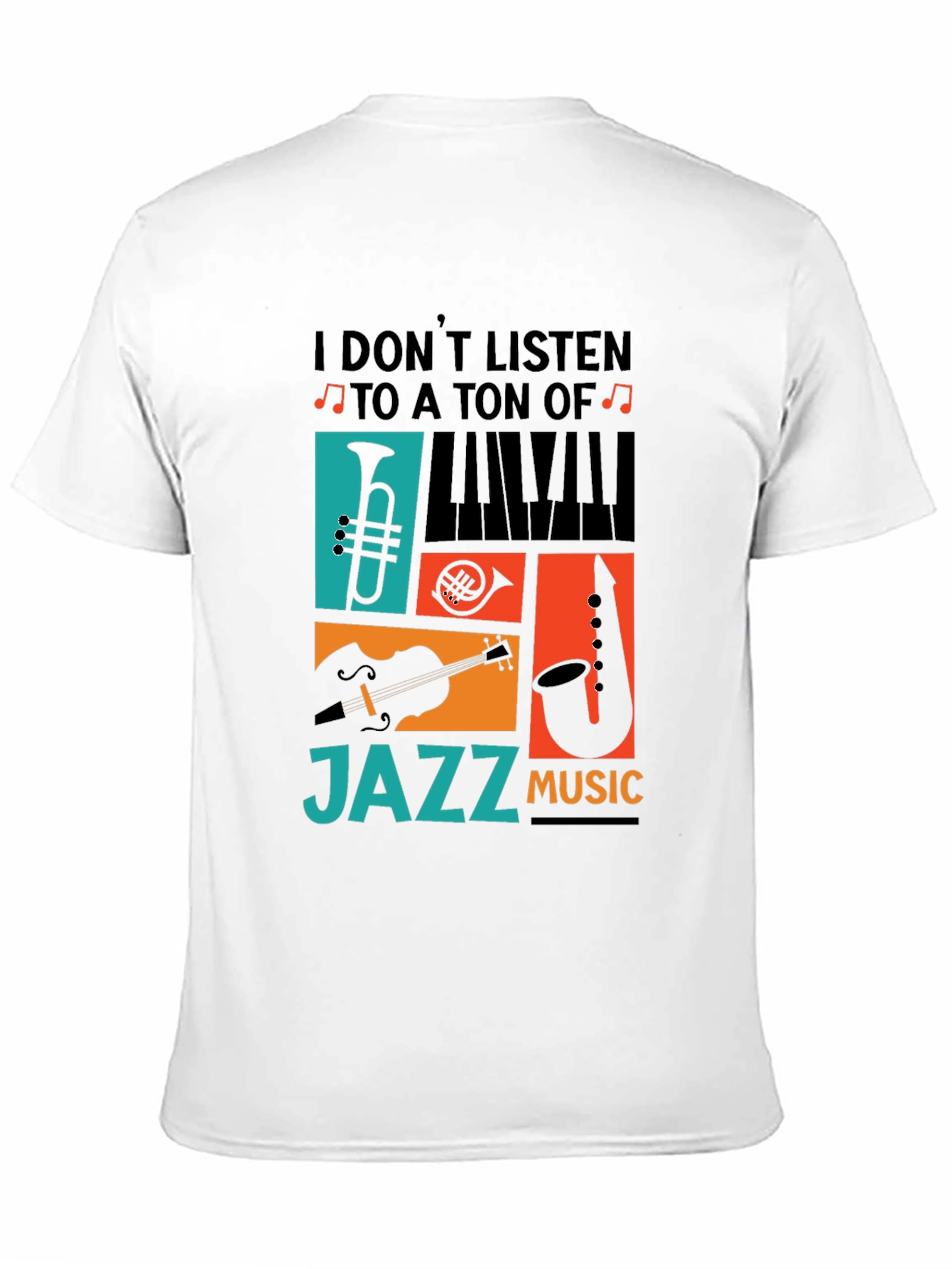 Jazz Music T-Shirt - Musician Apparel