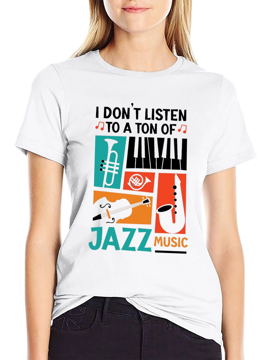 Jazz Music T-Shirt - Musician Apparel
