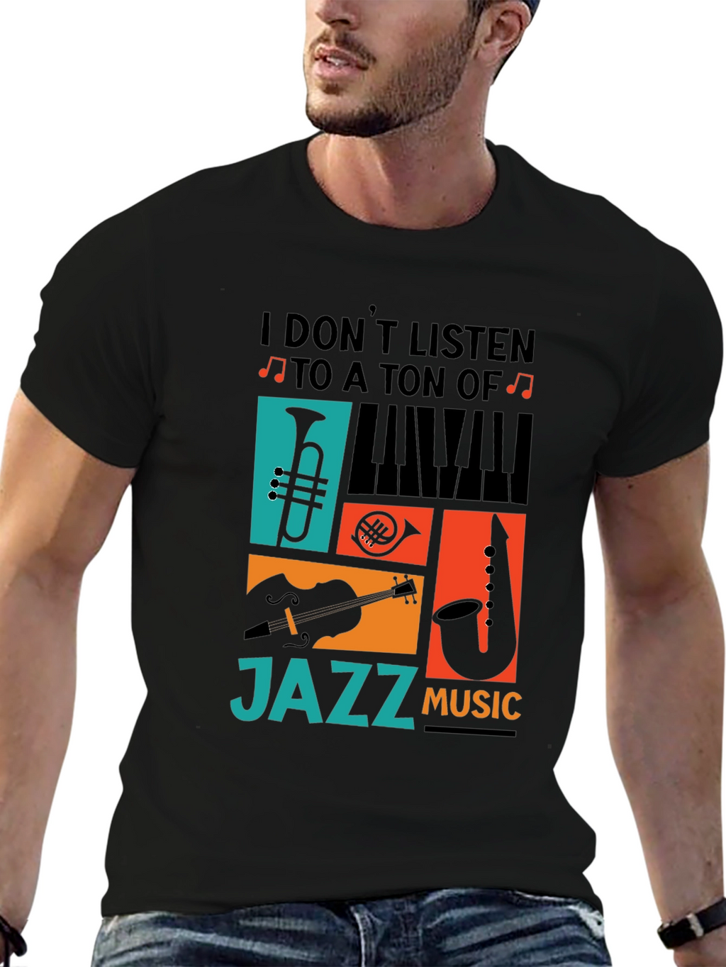 Jazz Music T-Shirt - Musician Apparel