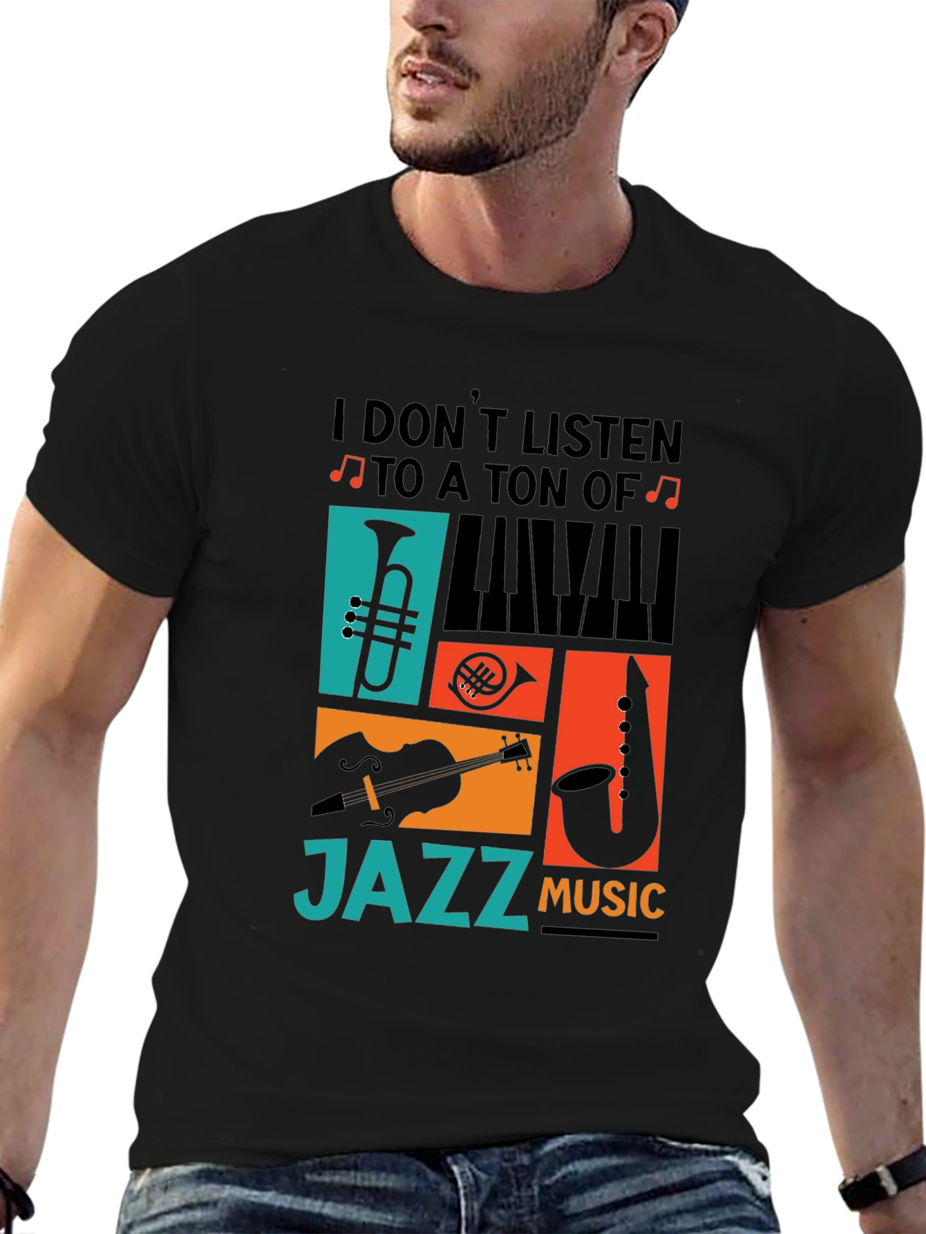 Jazz Music T-Shirt - Musician Apparel