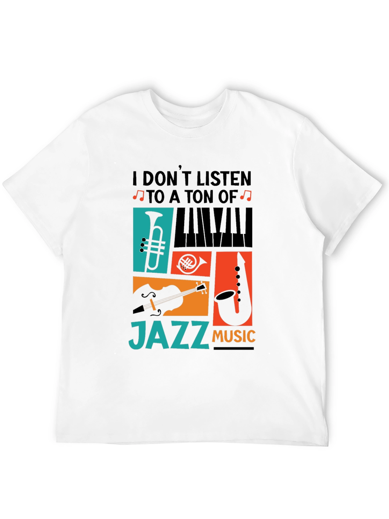 Jazz Music T-Shirt - Musician Apparel