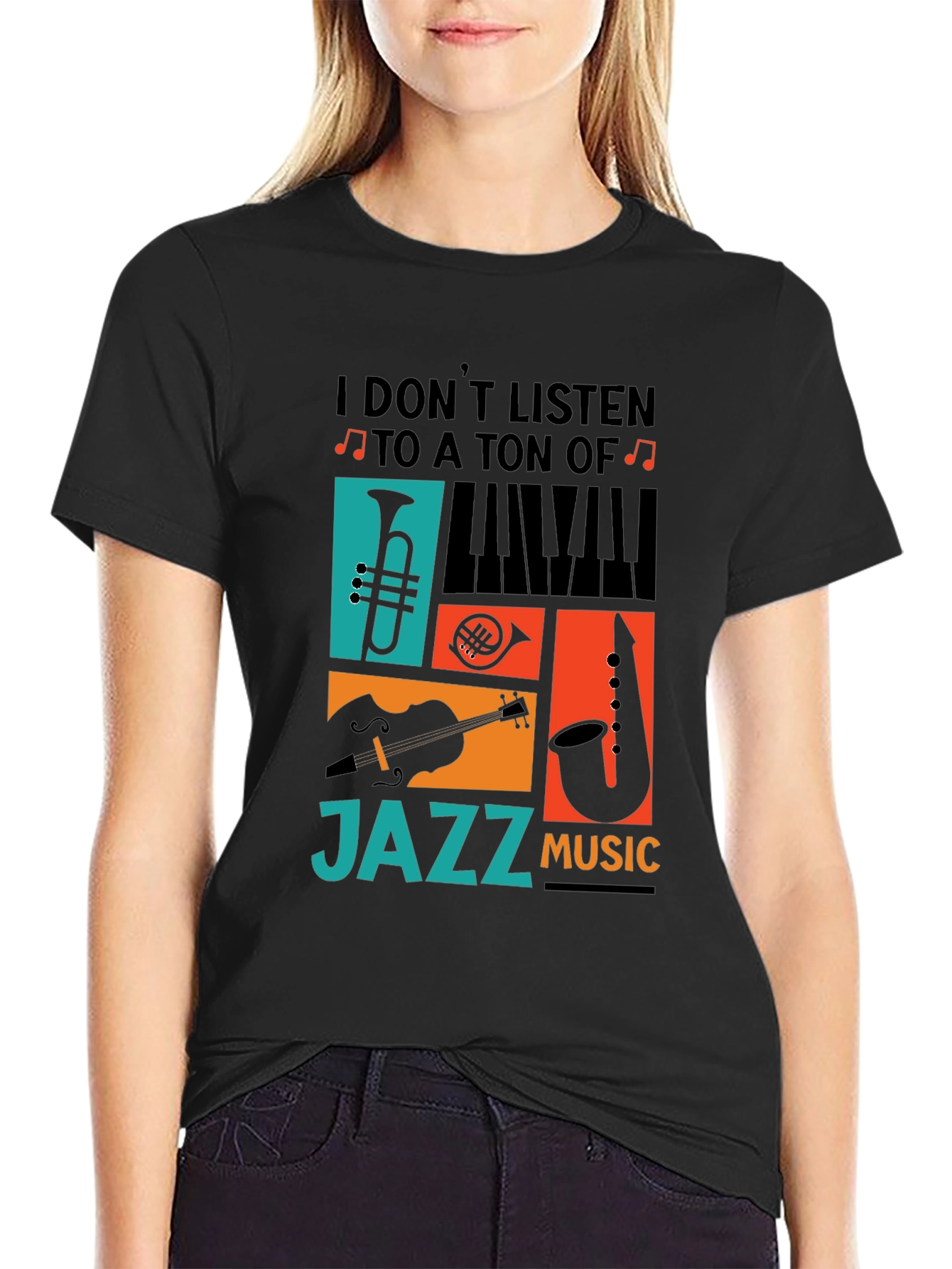 Jazz Music T-Shirt - Musician Apparel
