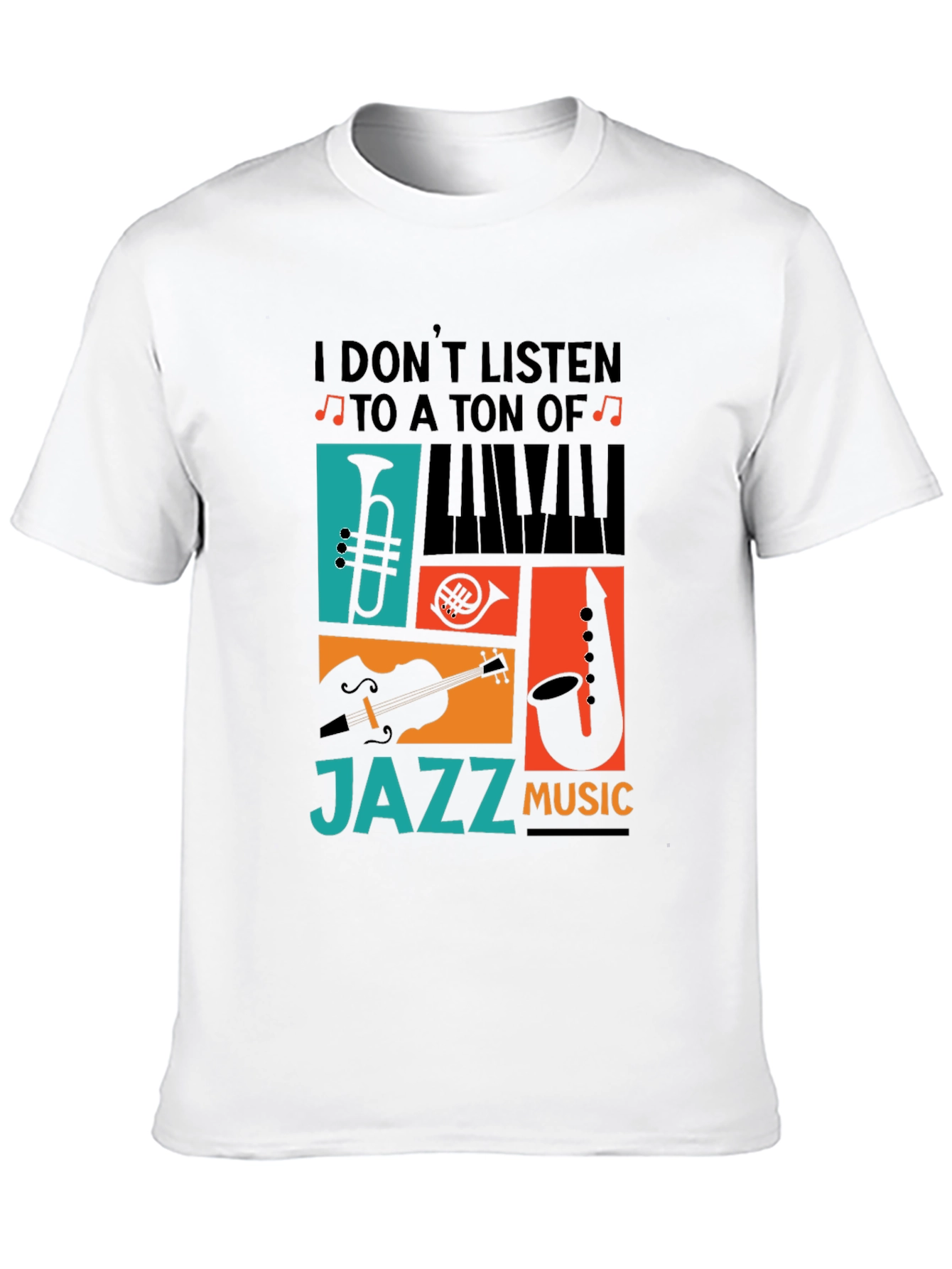 Jazz Music T-Shirt - Musician Apparel