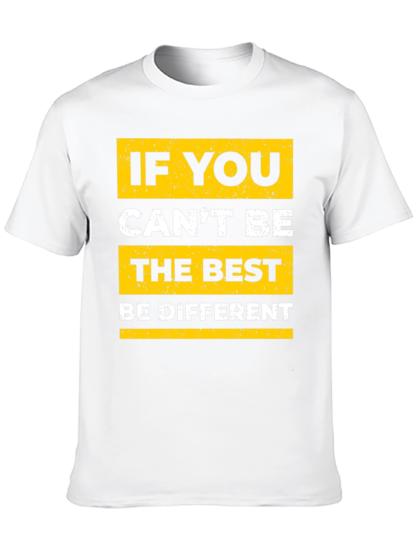 Be Different Graphic Tee - Black T-Shirt