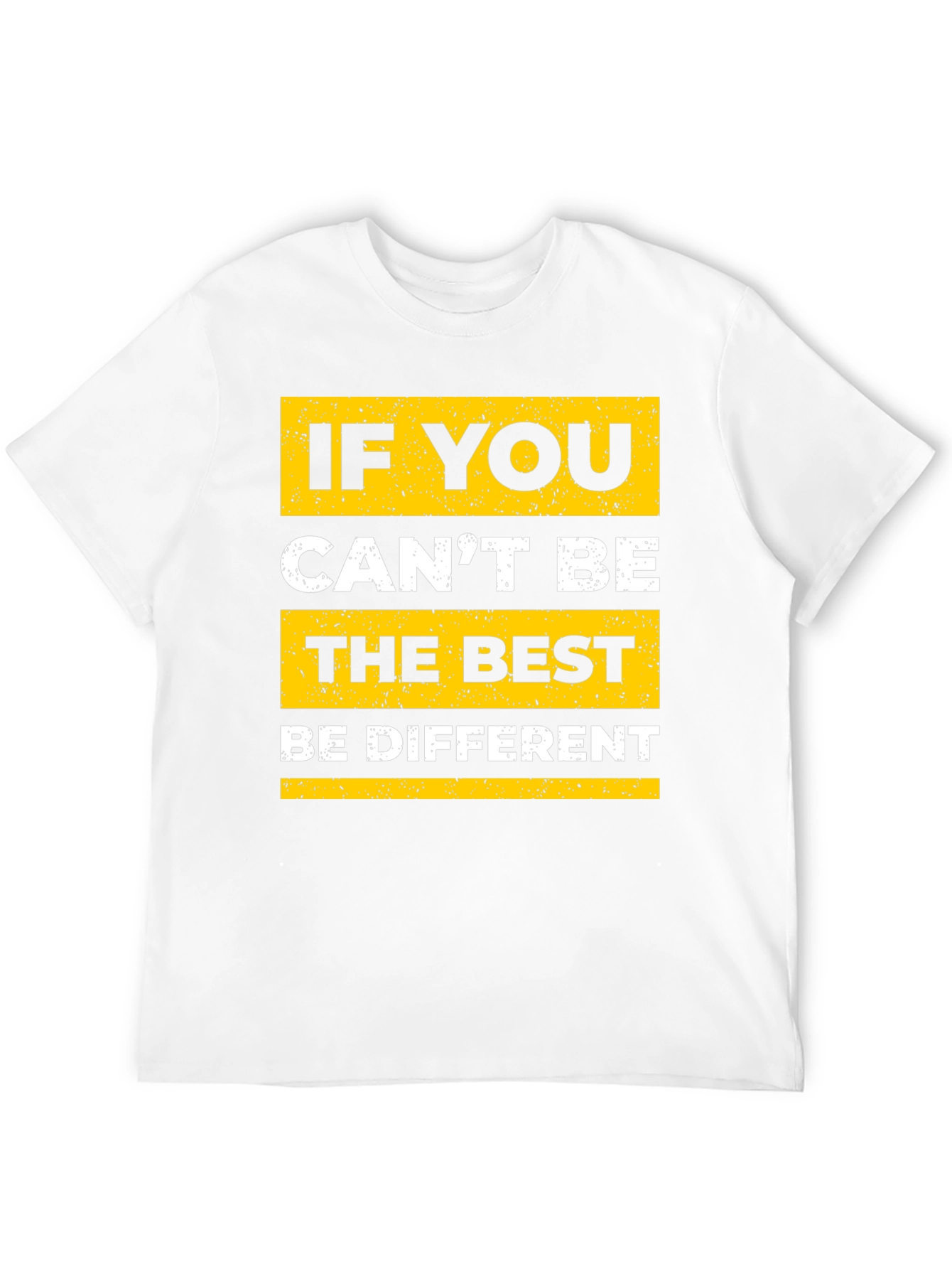 Be Different Graphic Tee - Black T-Shirt