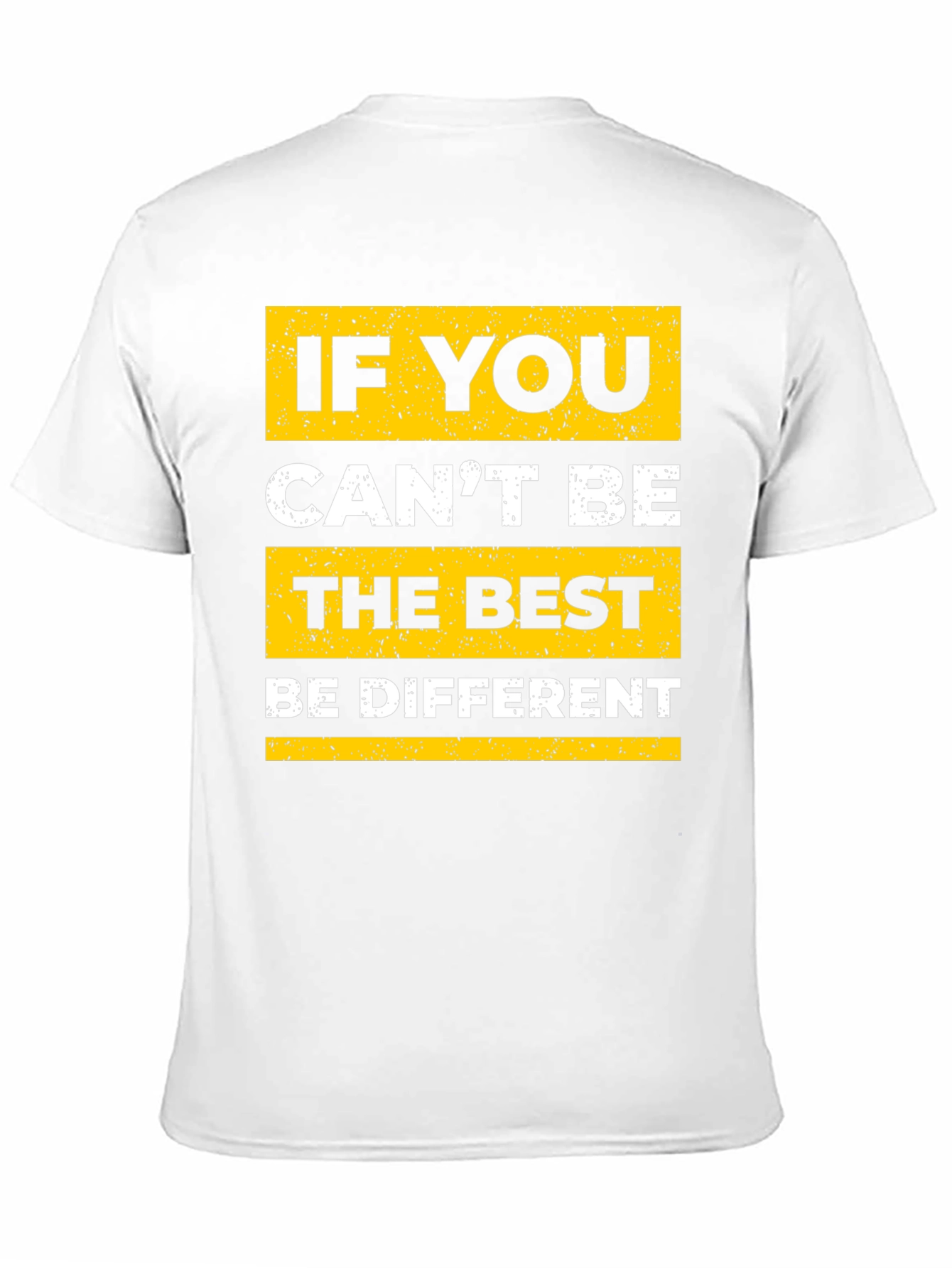 Be Different Graphic Tee - Black T-Shirt