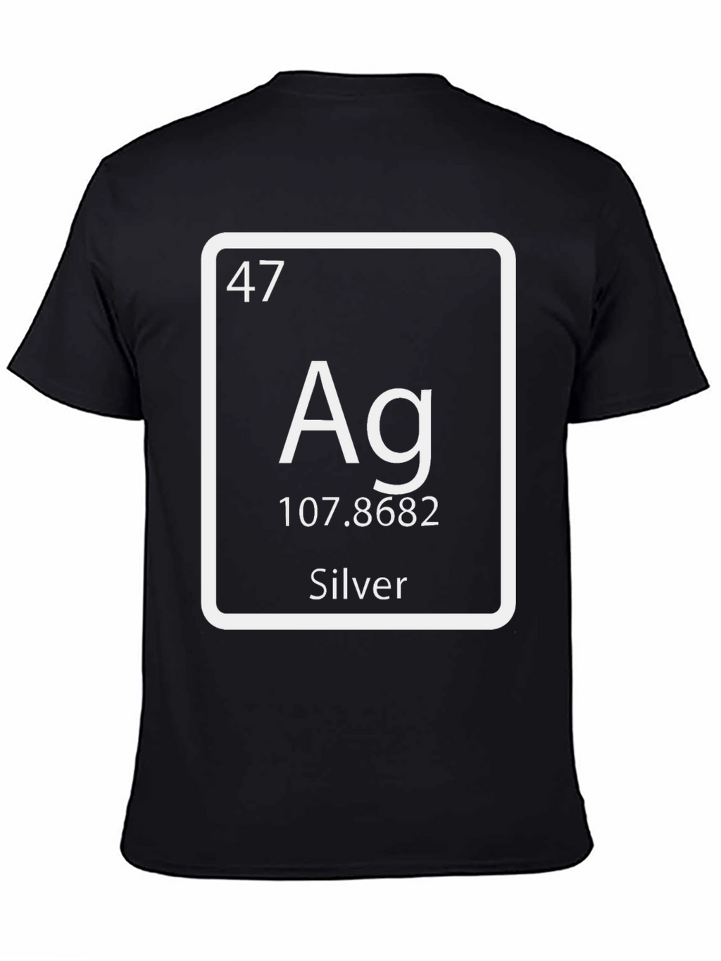 Silver Element T-Shirt - Chemistry Periodic Table Tee